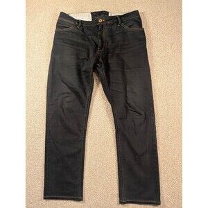 Pantaloni Torino PT05 Men’s Jeans 36x32 Black Denim Italian Designer Jeans